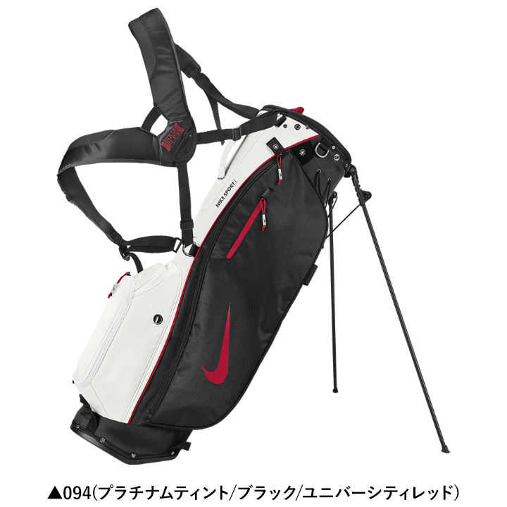 楽天市場】ナイキ GF3011-094 スポーツライト ゴルフバッグ スタンド式
