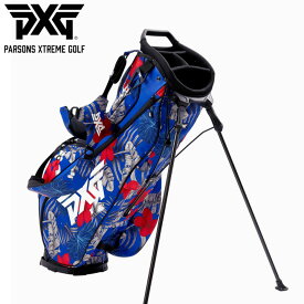 ピーエックスジー PXG アロハ 24 キャリースタンドバッグB-SG-3003 24ALOHA（ブルー） 4分割 キャディバッグ Aloha 24 Carry Stand Bag PXG