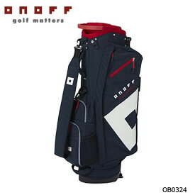 オノフ OB0324-64 スタンド型 キャディバッグ Caddie Bag 9型 2.6kg 47インチ対応 ダークネイビー ONOFF