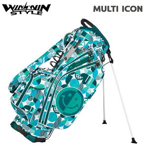 EBEBX^C CB-154 }`ACR (~gO[) y X^hobO MULTI ICON STAND BAG StLfBobO WINWIN STYLE