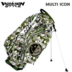 EBEBX^C CB-155 }`ACR (J[L) y X^hobO MULTI ICON STAND BAG StLfBobO WINWIN STYLE