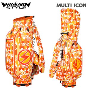 �E�B���E�B���X�^�C�� CB-158 �}���`�A�C�R�� (�I�����W) �y�� �J�[�g�o�b�O MULTI ICON CART BAG �S���t�L���f�B�o�b�O WINWIN STYLE
