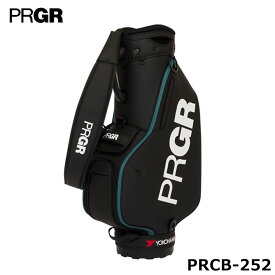 プロギア PRCB-252 スポーツモデル プロ使用キャディバッグ ブラック 9.0型 3.9kg 47インチ対応 PRGR