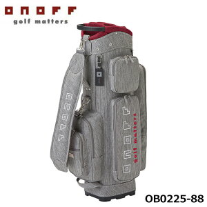 �I�m�t OB0225-88 �J�[�g�^ �L���f�B�o�b�O Caddie Bag 9�^ 3.1kg 47�C���`�Ή� 6���� �A�b�V���O���[ �ے� ONOFF ���[