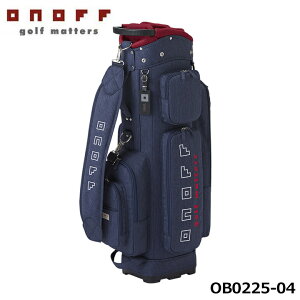 �I�m�t OB0225-04 �J�[�g�^ �L���f�B�o�b�O Caddie Bag 9�^ 3.1kg 47�C���`�Ή� 6���� �l�C�r�[ �ے� ONOFF ���[