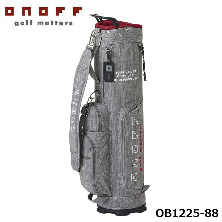 楽天市場】オノフ OB1225-88 軽量 キャディバッグ 小型 Caddie Bag 7型 