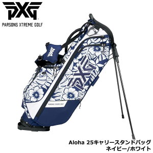 s[GbNXW[ Aloha 25 L[X^hobO B-PG-172-ALHilCr[/zCgj 4 LfBobO Aloha 25 Carry Stand Bag Navy/White PXG