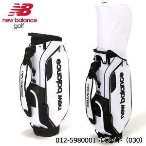 �j���[�o�����X �S���t 012-5980001 �I�b�N�X ���S�A�b�v���P �L���f�B�[�o�b�O WHITE�i030�j�J�[�g�^ 9.0�^ 46�C���`�Ή� new balance golf ���[