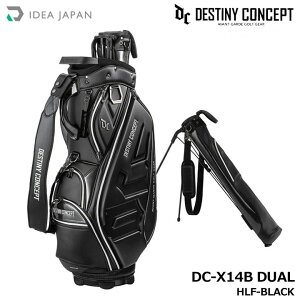 CfAWp DESTINY CONCEPT fAobO DC-X14B DUAL HLF-BLACK(ubN) X^hNuP[X^ LfBobO IDEA JAPAN