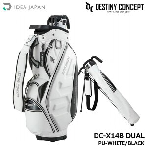 CfAWp DESTINY CONCEPT fAobO DC-X14B DUAL PU-WHITE/BLACK(zCg/ubN) X^hNuP[X^ LfBobO IDEA JAPAN