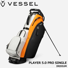 ベゼル プレイヤー5.0 プロ スタンド キャディバッグ シングルストラップ イリジウム 9.5型 約3.8Kg PLAYER 5.0 PRO STAND IRIDIUM SINGLE VESSEL