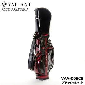 シェリフの姉妹ブランド！ヴァリアント VAA-005CB アクセコレクション キャディバッグ ブラック×レッド 9.5型 3.8kg カート型 100本限定 ACCE COLLECTION VALIANT