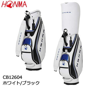 �y2026���f���z�{�ԃS���t CB12604 �z���C�g/�u���b�N �L���f�B�o�b�O�@�z���} WHITE/BLACK HONMA GOLF