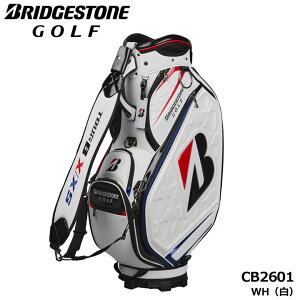 �y2026���f���z�u���a�X�g���S���t CB2601 �c�A�[���v���J���f�� �L���f�B�o�b�O WH(��) �J�[�g�^ 9.5�^ 4.9kg BRIDGESTONE GOLF 15p