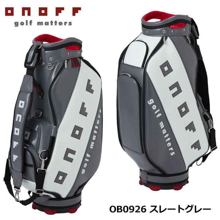 楽天市場】オノフ OB0926 キャディバッグ （78）スレートグレー 