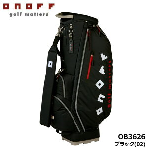 �I�m�t OB3626 �L���f�B�o�b�O �u���b�N(02) �y�� �J�[�g�^ 9�^ 2.9kg 47inch�N���u�Ή� �����Y ���f�B�[�X Caddie Bag ONOFF