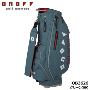 �I�m�t OB3626 �L���f�B�o�b�O �O���[��(09) �y�� �J�[�g�^ 9�^ 2.9kg 47inch�N���u�Ή� �����Y ���f�B�[�X Caddie Bag ONOFF