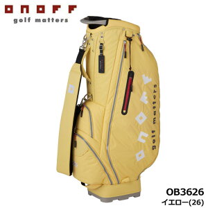 �I�m�t OB3626 �L���f�B�o�b�O �C�G���[(26) �y�� �J�[�g�^ 9�^ 2.9kg 47inch�N���u�Ή� �����Y ���f�B�[�X Caddie Bag ONOFF