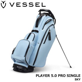 ベゼル プレイヤー5.0 プロ スタンド キャディバッグ シングルストラップ SKY 9.5型 約4.2Kg PLAYER 5.0 PRO STAND SKY SINGLE VESSEL 即納