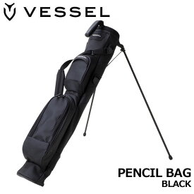 ベゼル ペンシルバッグ ミニスタンドバッグ セルフスタンド クラブケース ブラック 日本限定モデル PENCIL BAG BLACK Stand Club Case VESSEL