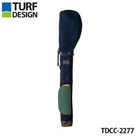 ターフデザイン TDCC-2277 クラブケース 47インチクラブ対応 ネイビーブルー/ボトルグリーン TURF DESIGN 朝日ゴルフ