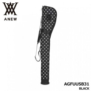 Aj[ AGFUUSB31 UNI mO p^[ n[tobO ubN UNI MONOGRAM PATTERN HALF BAG BLACK ANEW