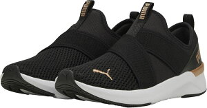 v[} SOFTRIDE n[ XbvI EBY PUMA Black-PUMA White-PUMA Gold 31147101 2025su 25p