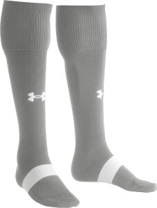 A_[A[}[ UA TEAM SOCCER SOCKS UA`[ TbJ[ \bNX Team Gray/White 6003876 2025ss 30p