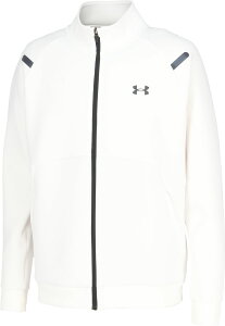 A_[A[}[ UA ARMOUR KNIT TRACK JACKET White 6007743 2025fw 30p
