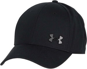 �A���_�[�A�[�}�[ UA SPORTSTYLE METAL ADJUSTABLE CAP Black/Silver 1389695 2026ss 15p