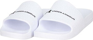 �A���_�[�A�[�}�[ UA�A�[�}�[ �X���C�h ���C�g White/White/Black 6007528 UNDER ARMOUR 2026ss 25p
