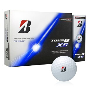 �u���a�X�g�� �c�A�[B XS �S���t�{�[�� �z���C�g/�R�[�|���[�g�J���[�iS6CXJ�j 1�_�[�X(12����) �@BRIDGESTONE GOLF TOUR B XS