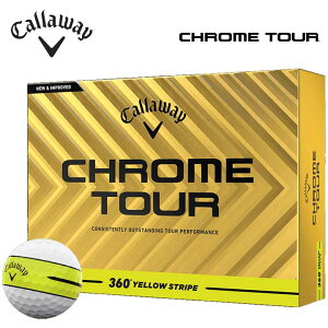 LEFC NcA[ 360° CG[XgCv {[ 1_[Xi12j {Ki CHROME TOUR 360° YELLOW STRIPE Callaway