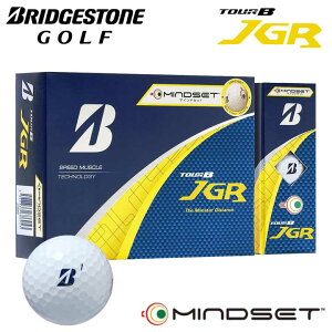 �u���a�X�g�� �c�A�[B JGR �}�C���h�Z�b�g �S���t�{�[�� �z���C�g 1�_�[�X(12����) �@BRIDGESTONE GOLF TOUR B JGR MINDSET J5WXM