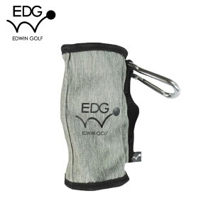 EDWIN GOLF�@�{�[���z���_�[ EDSC-3486 �i�O���[�j�{�[���P�[�X �{�[���z���_�[ BALL HOLDER CASE �G�h�E�B�� ���U�b�N�X LEZAX