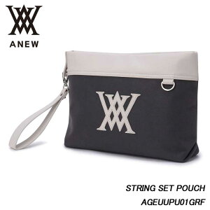 �A�j���[ AGEUUPU01GRF �X�g�����O�Z�b�g �|�[�` �O���[ ANEW STRING SET POUCH GRAY