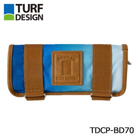 ターフデザイン TDCP-BD70 カートポケット ミニポーチ ブルー TURF DESIGN 朝日ゴルフ
