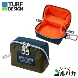 ターフデザイン TDGP-BC75S パカっと ゴルパカ ゴルフポーチ （NV/GR） TURF DESIGN 朝日ゴルフ
