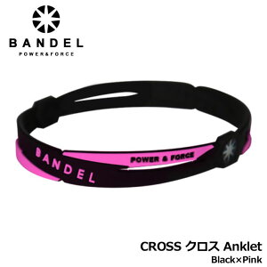 yK̔Xzof NX ANbg ubN×sN CROSS Anklet Black×Pink NANZT[ sP  ₦ Jɘa BANDEL