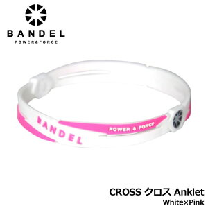 yK̔Xzof NX ANbg zCg×sN CROSS Anklet White×Pink NANZT[ sP  ₦ Jɘa BANDEL
