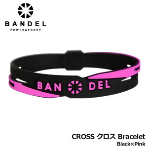 yK̔Xzof NX uXbg ubN×sN CROSS Bracelet Black×Pink NANZT[ sP  ₦ Jɘa BANDEL