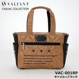 シェリフの姉妹ブランド！ヴァリアント VAC-001RP カジュアルコレクション ラウンドポーチ キャメル×ブラック 100本限定 CASUAL COLLECTION VALIANT CAMEL×BLACK