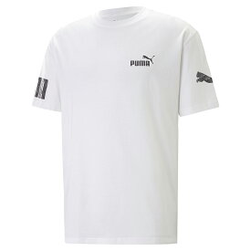 プーマ PMJ-675706 PUMA POWER サマー Tシャツ (02)プーマ ホワイト メンズ・ユニセックス 22p