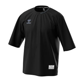 ヒュンメル SSK-HAP4192-90 hummel PLAY 五分袖Tシャツ (90)ブラック メンズ・ユニセックス 25p
