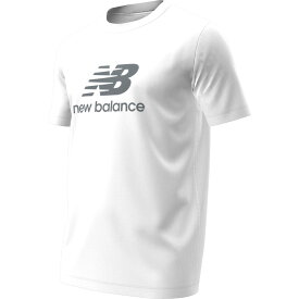 ニューバランス NBJ-MT41502-WT New Balance Stacked Logo ショートスリーブTシャツ (WT)ホワイト メンズ・ユニセックス 25p