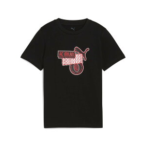 v[} 782601-04 ACM FtblCulture Tee Jr (04)PUMA Black-For All Time Red YEjZbNX 2025fw 25p