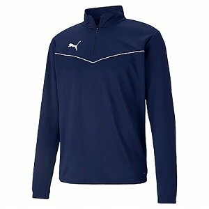�v�[�} 657643-06 teamRISE 1/4 Zip Top (06)Peacoat-PUMA White �����Y�E���j�Z�b�N�X 2026fw 25p