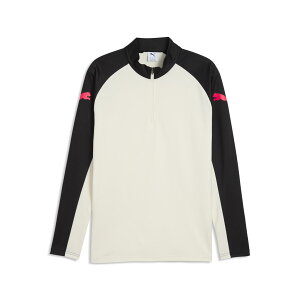 �v�[�} 660984-04 IndividualLIGA 1/4 Zip Top (04)Sugared Almond-Ultra Red-PUMA Black �����Y�E���j�Z�b�N�X 2026fw 25p