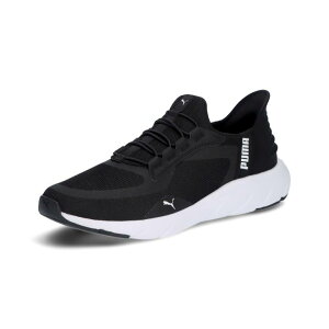 �v�[�} 311996-01 SOFTRIDE FLEXLACE EASE IN ALT WD (01)PUMA Black-PUMA White �����Y�E���j�Z�b�N�X 2026fw 25p