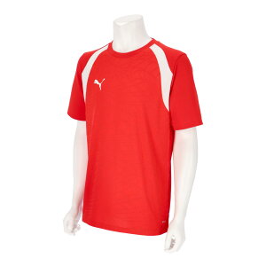 �v�[�} 660966-01 teamFINAL26 TR SS�V���c (01)PUMA Red-PUMA White-PUMA White �����Y�E���j�Z�b�N�X 2026ss 25p